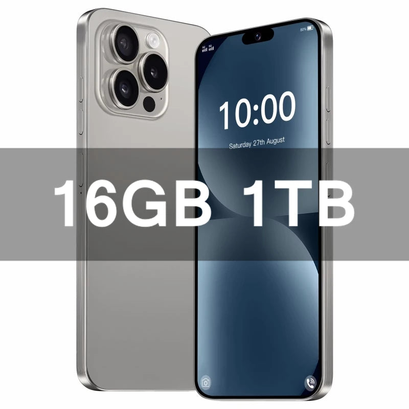 i16 Pro Max Display — AMOLED, Touch Screen