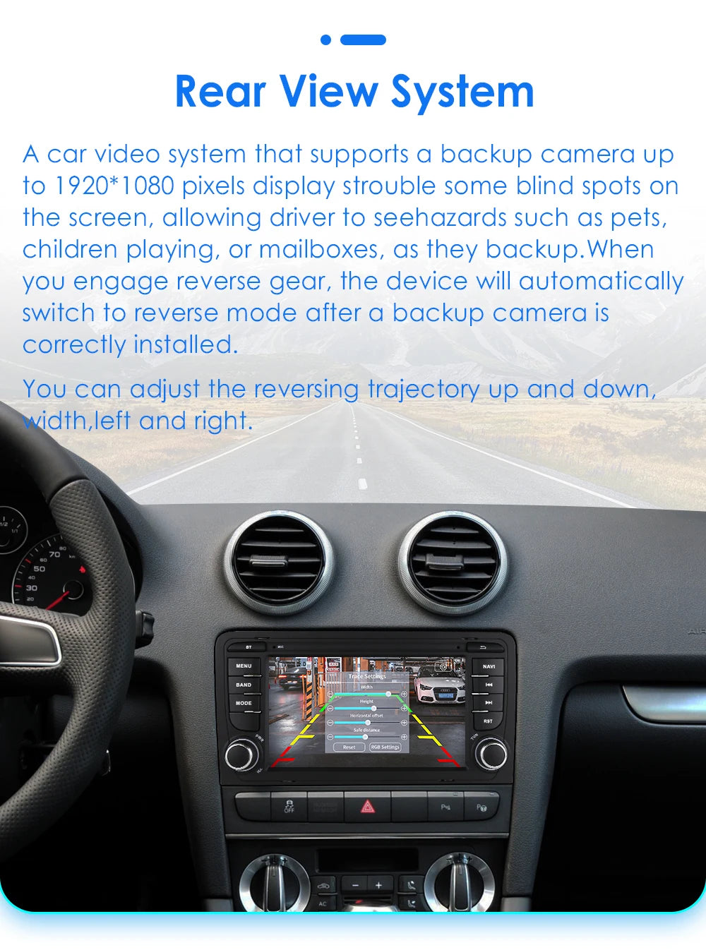 Hizpo Audi A3 — Android Auto, CarPlay, GPS