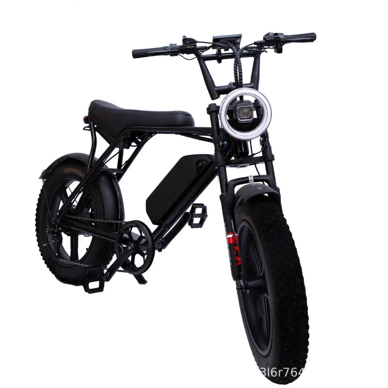 Mountain E-Bike — 500W Motor, 48V Battery