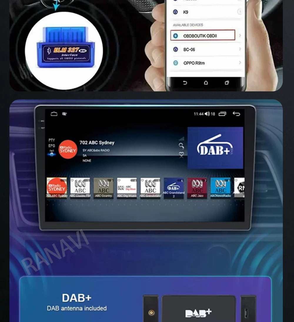Fiat Ducato — Android 15, 5G WiFi, GPS