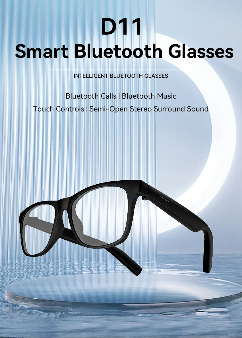 LAXASFIT Smart Glasses — Voice Calls, UV Polarized