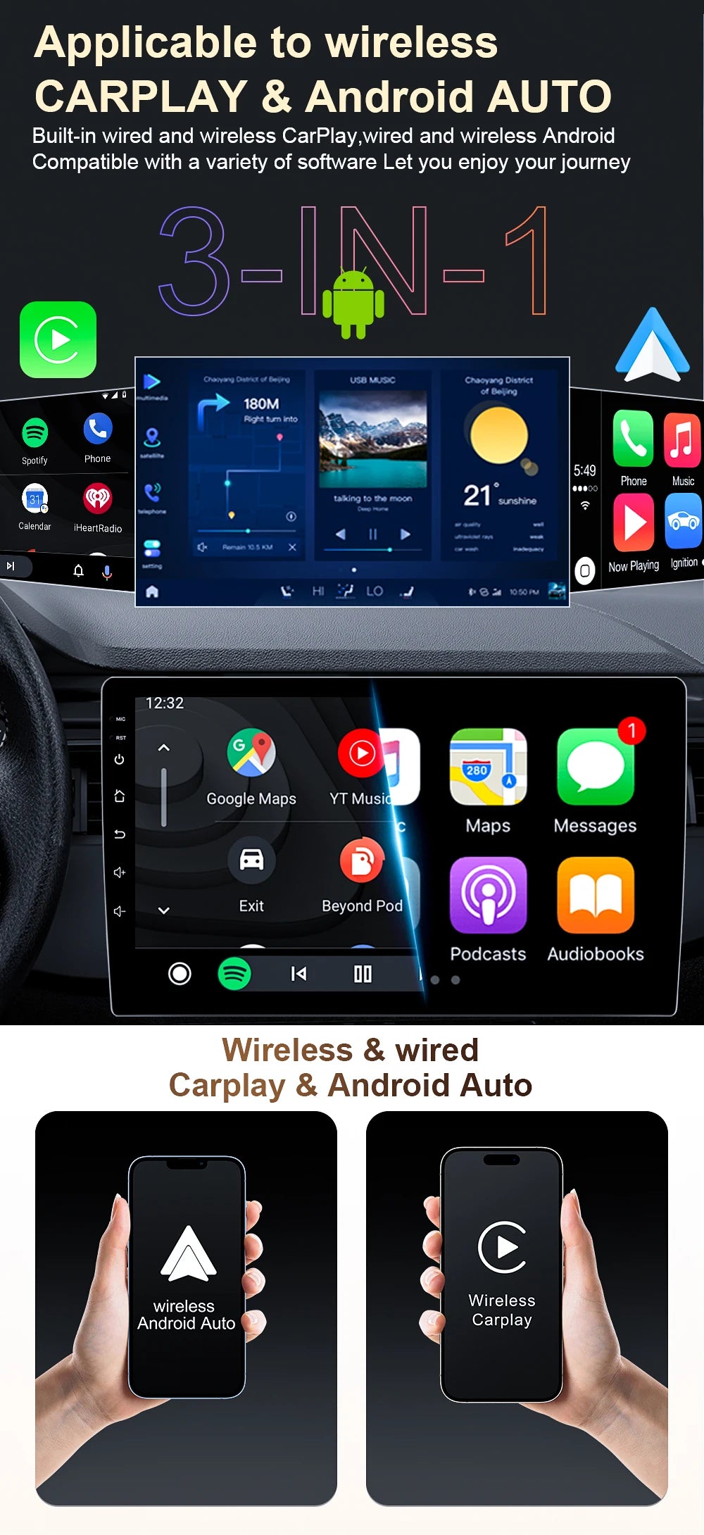 Mazda 3 — Android 16, CarPlay, GPS