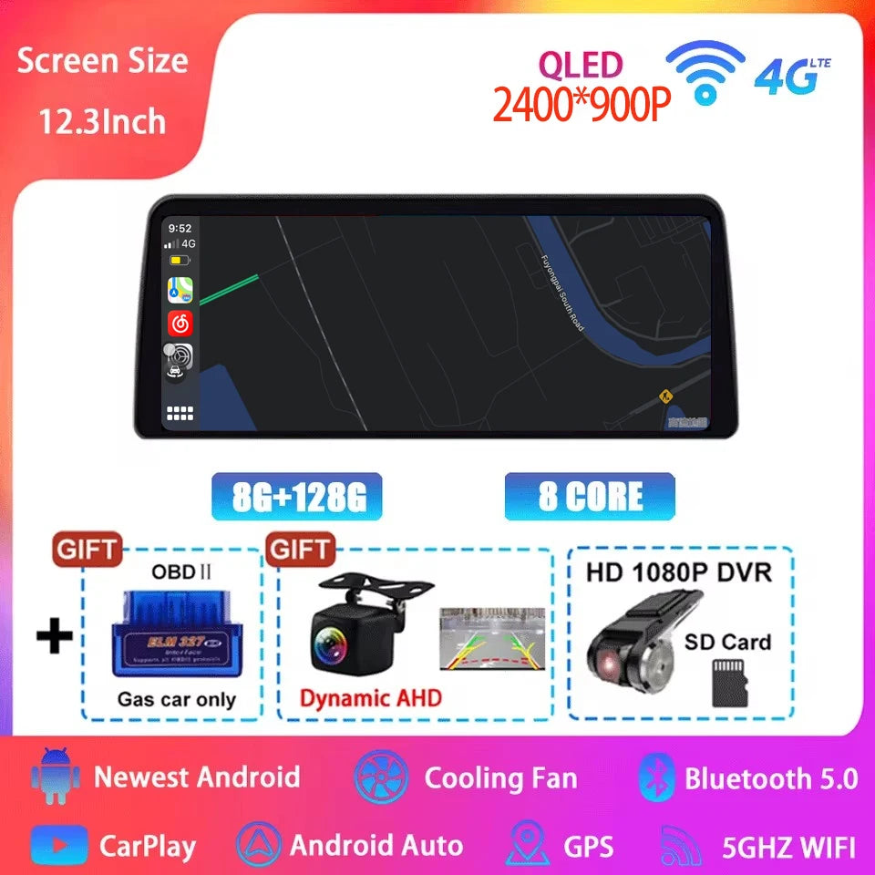 Honda CR-V 12.3" — QLED, Android 15, CarPlay
