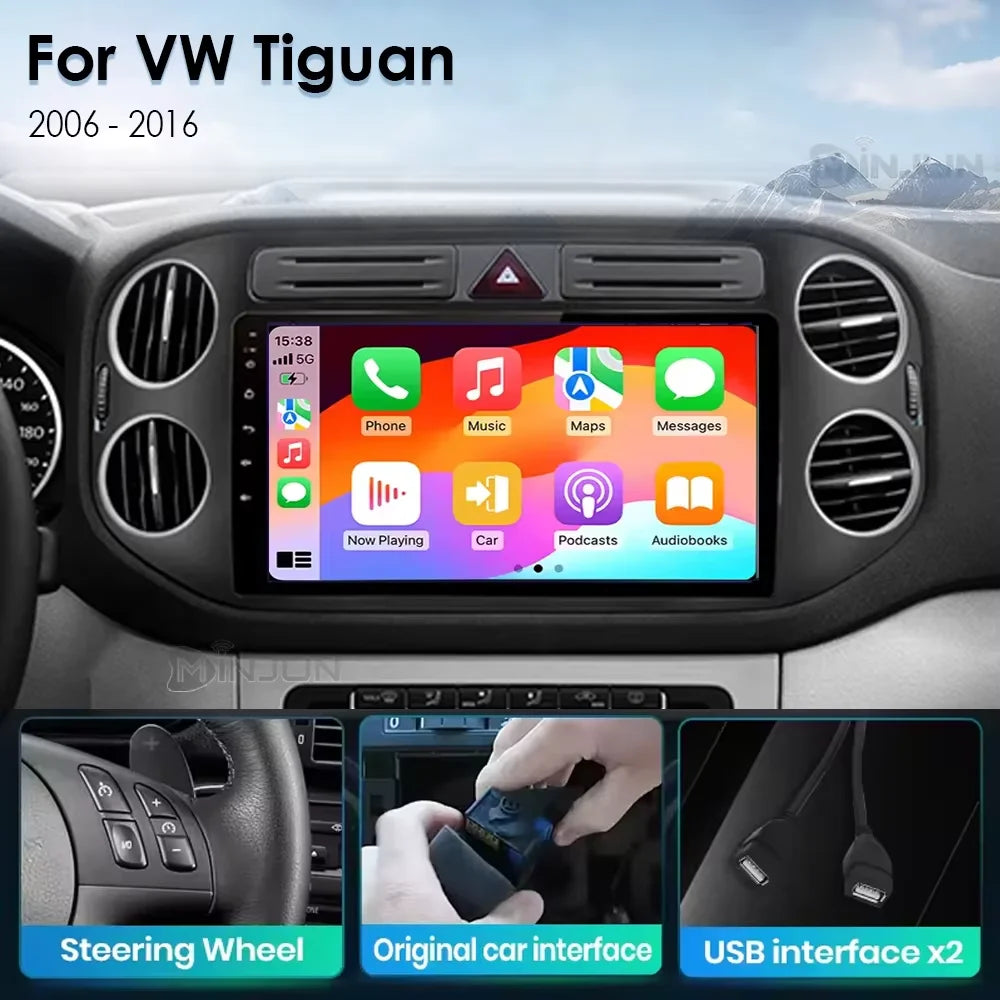 VW Tiguan/Golf Plus — Qualcomm, Wireless CarPlay