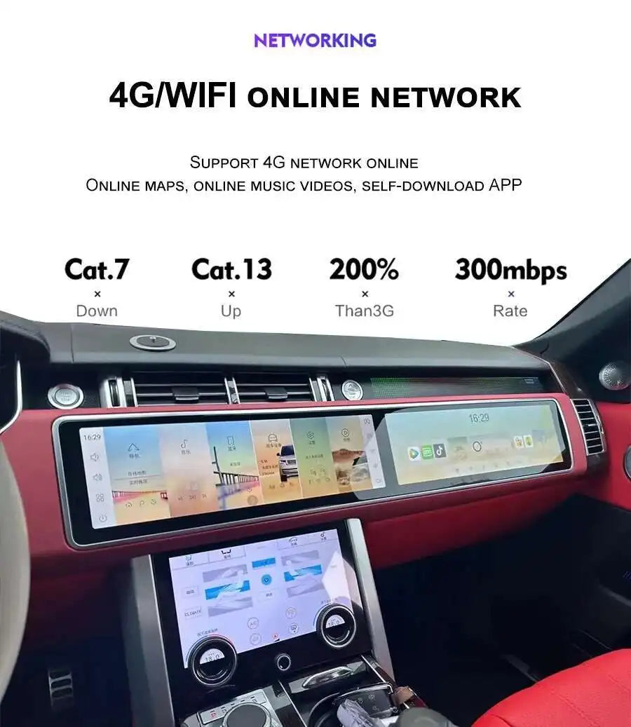 Range Rover L494 — Dual Screen, Android CarPlay
