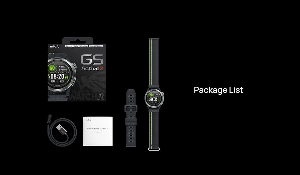 Mibro GS Active2 — AMOLED, GPS, 150+ Sports