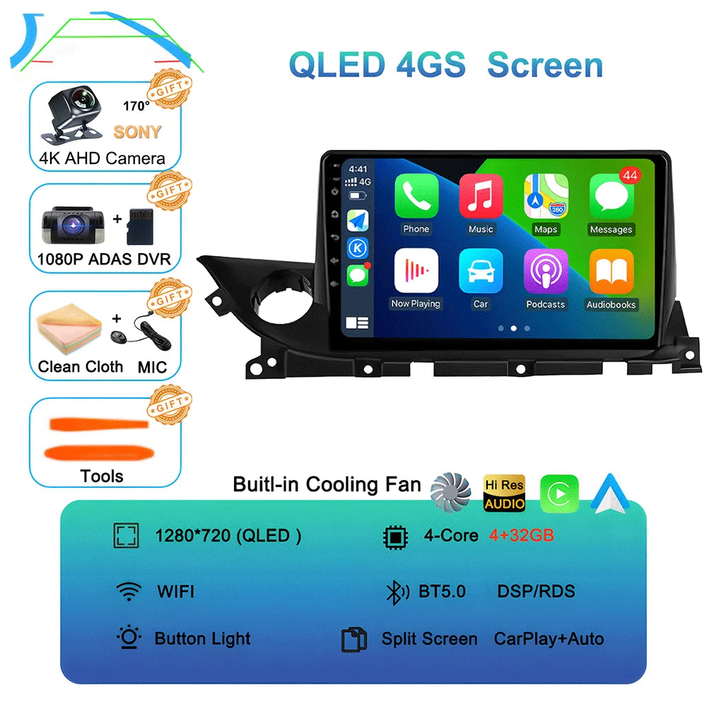 Mazda 6 Atenza — Android 15, DSP, CarPlay