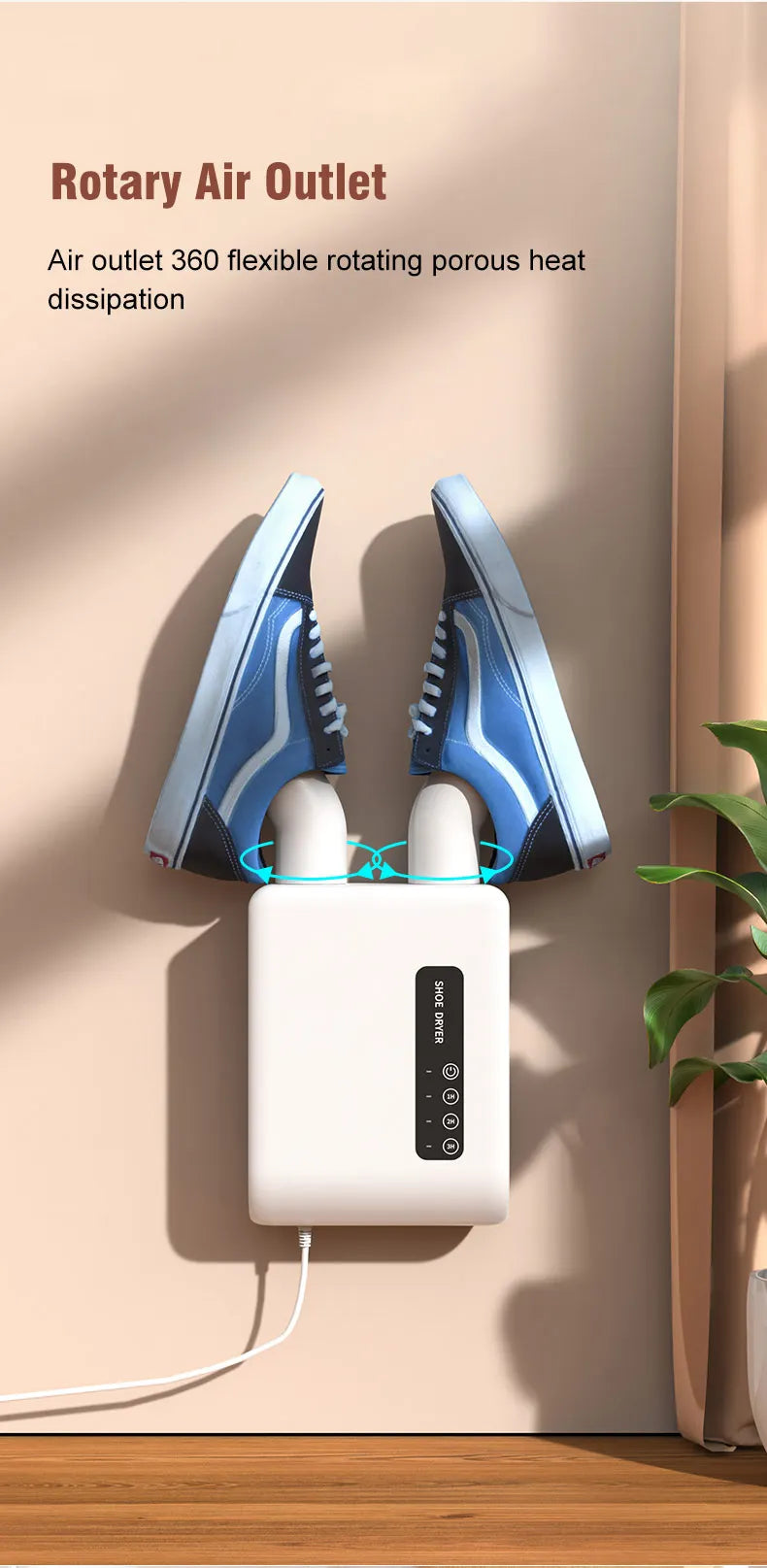 Shoe & Boot Dryer — Steriliser, Odour Eliminator