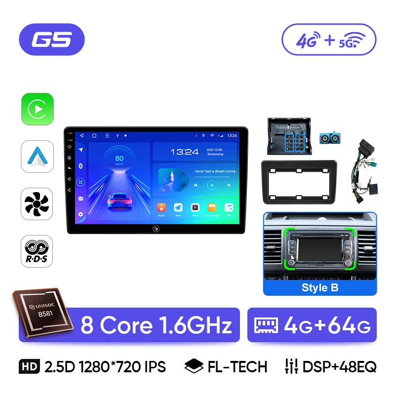 VW Amarok/T5 — Wireless CarPlay, HDMI, Android