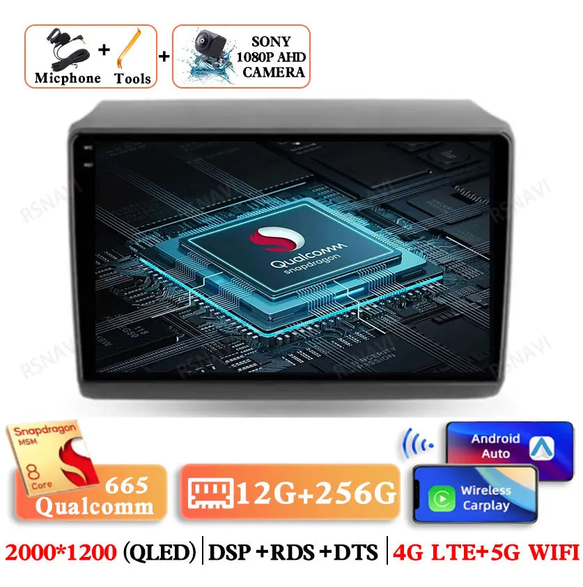 Android 15 Car Radio — Compatible with Fiat Ducato | 5G WiFi | GPS