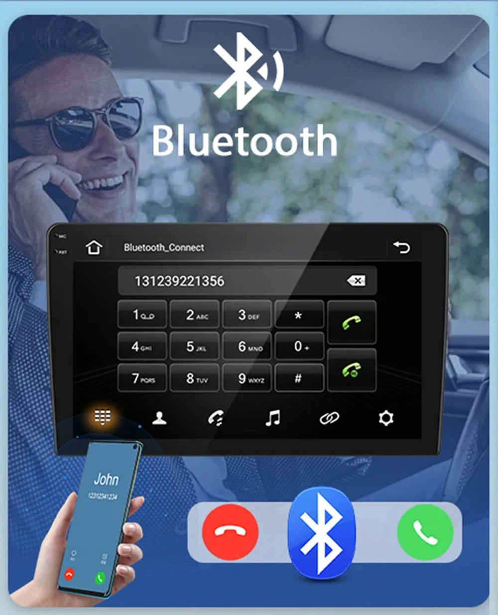 Nissan Quest — Android 15, QLED, 5G WiFi