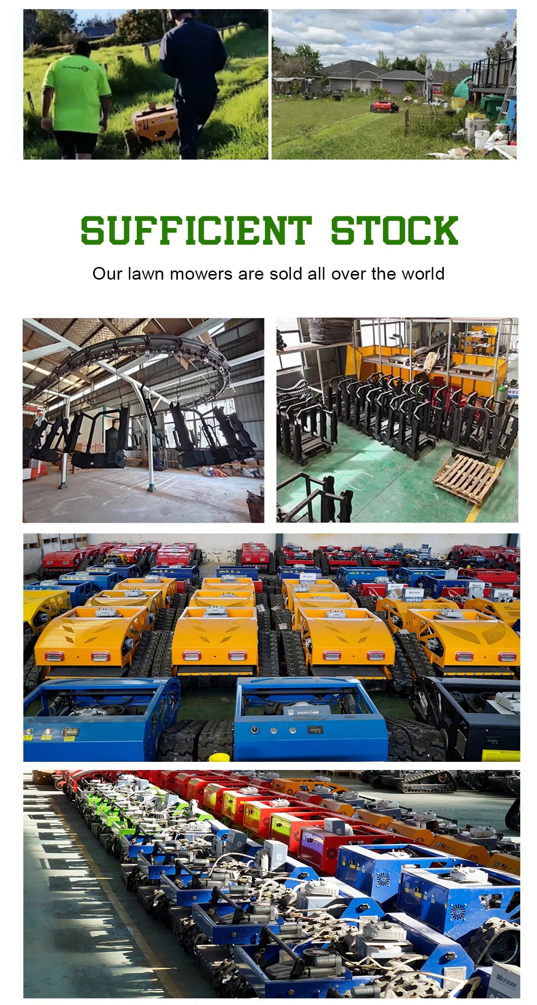 Customized Durable Reliable Lawn Mower High Efficiency Powerful Engine Fast Operating Speed Low Noise High Load Ce Epa