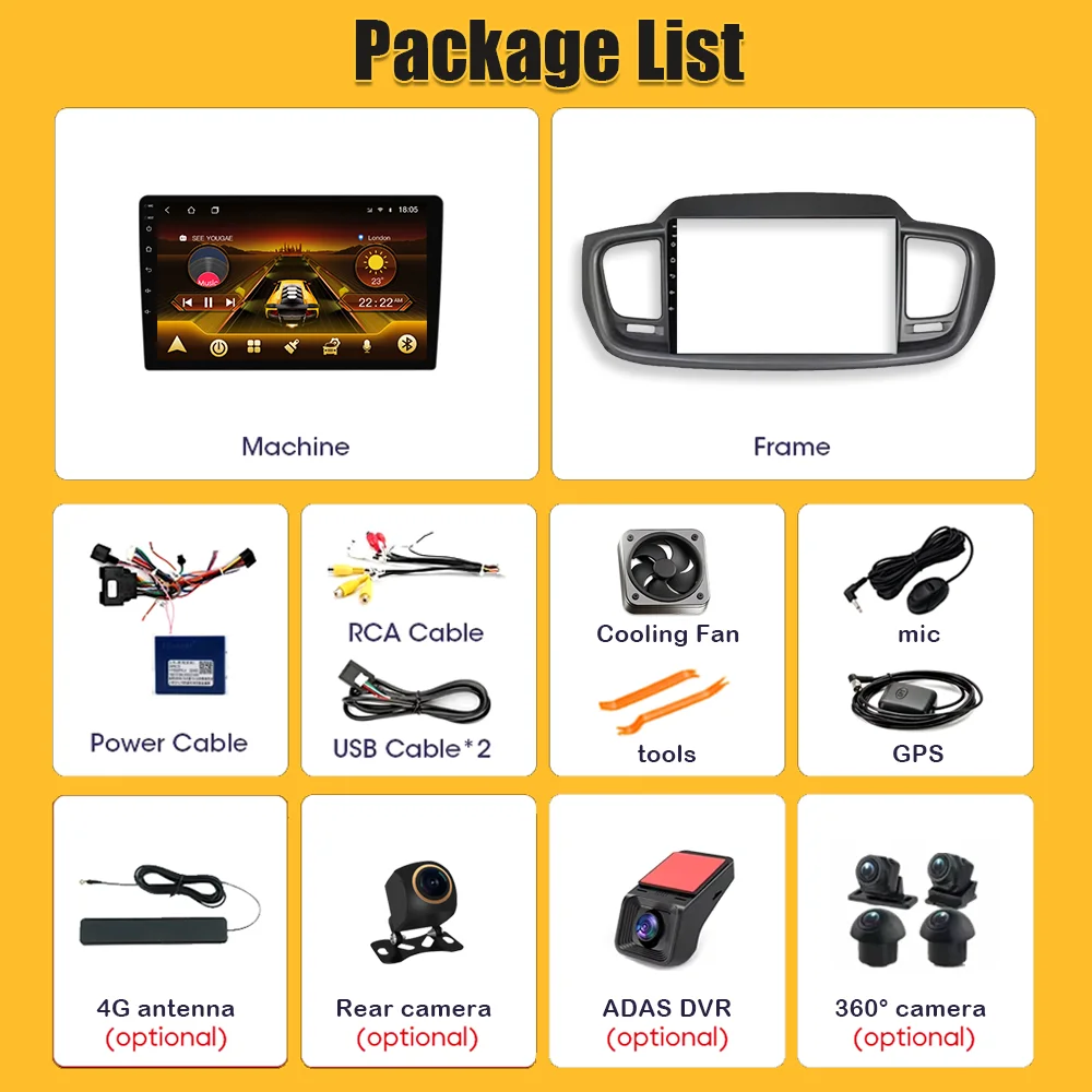 Kia Sorento — Android 16, DSP, GPS