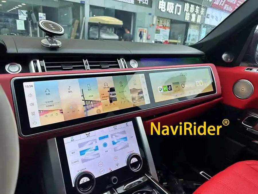 Range Rover L494 — Dual Screen, Android CarPlay