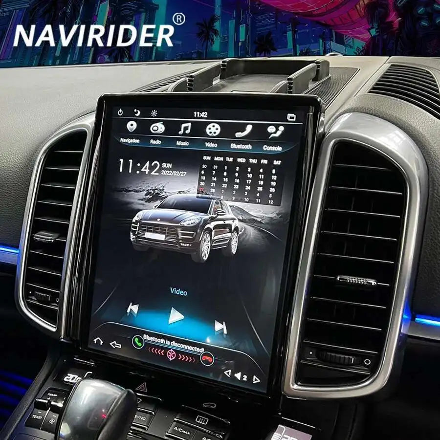 Android Autoradio — Porsche Cayenne 2010-2017, GPS, CarPlay, Multimedia DVD-Player