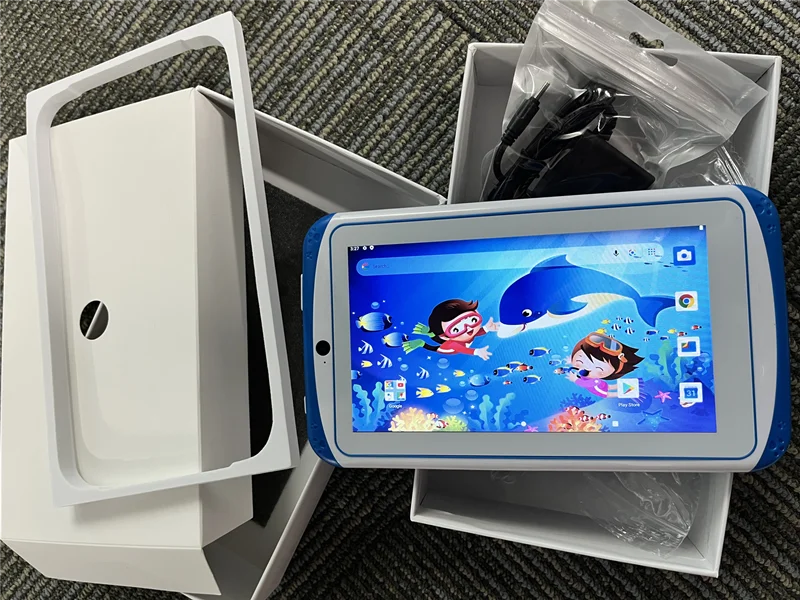 7" Kids Tablet — Dual Camera, Free Case