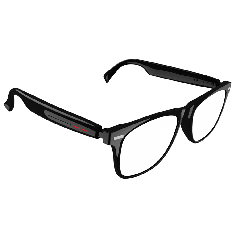 Lunettes Intelligentes IA — Assistant Vocal, Appareil Photo, Haut-parleurs et Micro Ouverts, Sports de Plein Air