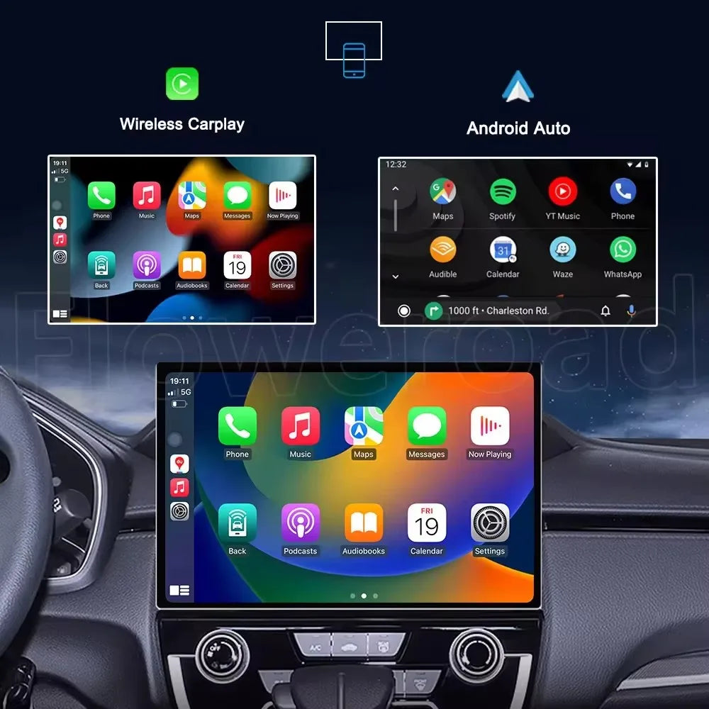 Jeep Wrangler JK — Android 15, CarPlay, Multimedia