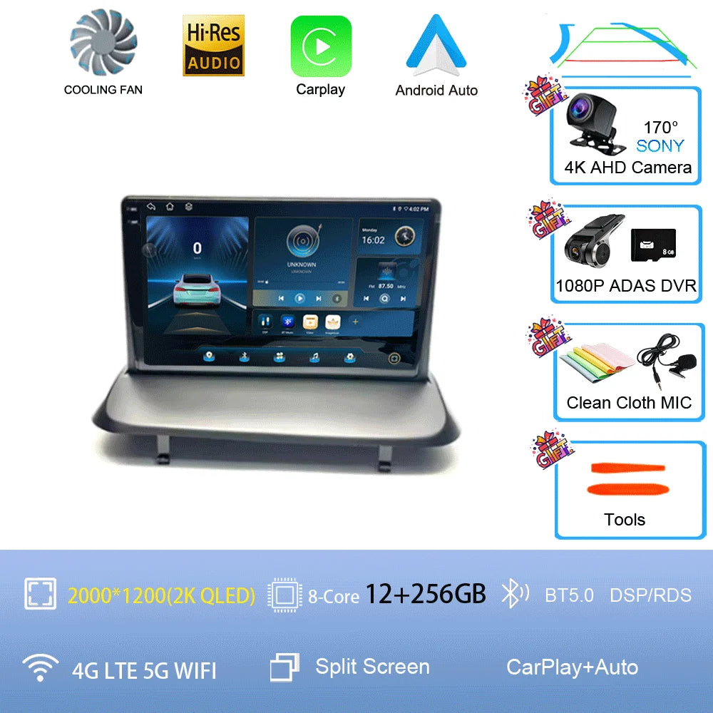 Peugeot 3008 Android 16 — CarPlay, GPS, Multimedia