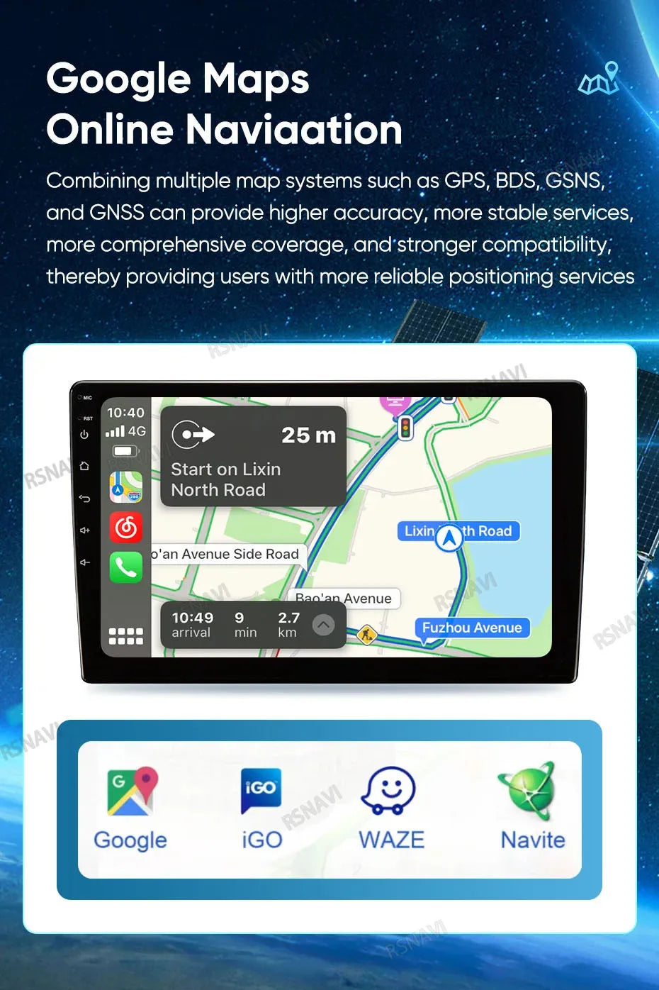 Kia Rio Android 15 — 2K Screen, CarPlay, GPS