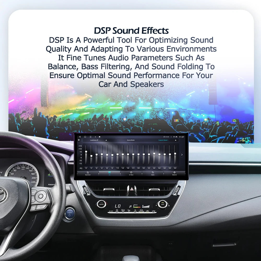 12.3" Android Radio — Mazda 3, QLED GPS