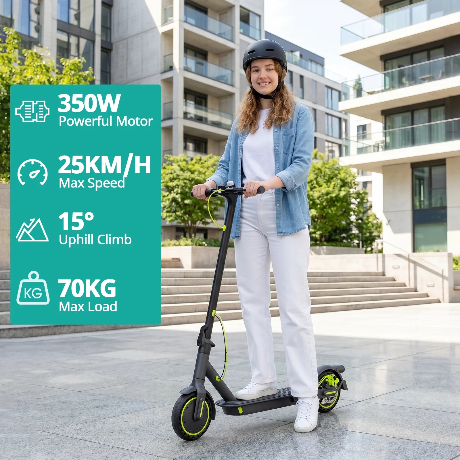 SEEMAR S1PRO Adult electric scooter, 36V 7.8AH, 350W (500W), 25-35KM, 8.5-inch tires Foldable e scooter with APP