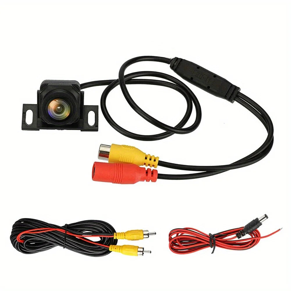Auto-Rückfahrkamera-System, Universal-Rückfahrkamera-Kit mit 4,3-Zoll-klappbarem Display, HD Klare Nachtsicht, Plug-and-Play