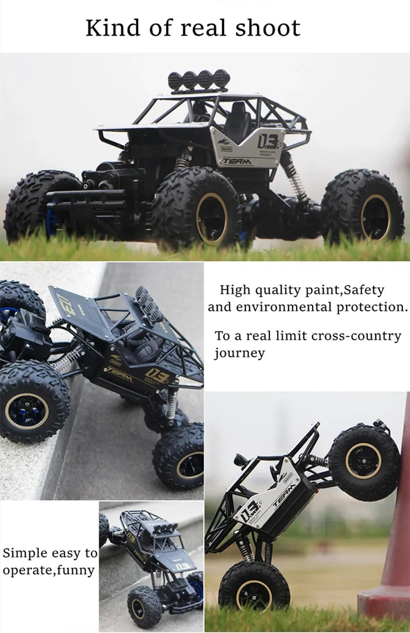 1:12 37cm/1:16 28cm 4WD RC Car Trucks High Speed 2.4G Radio Control Off-Road4x4 Vehicle Children Electric Car Kids Toys for Boys