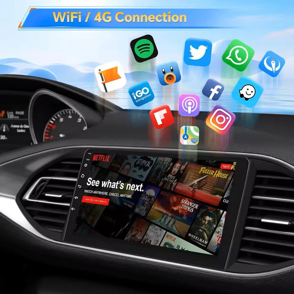 Hyundai Kona Android 15 — WiFi, CarPlay, Multimedia