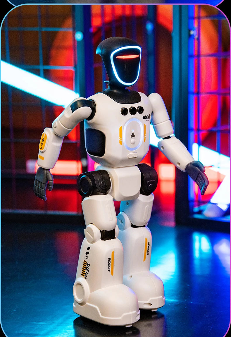 Intelligent RC Robot Programming Gesture Sensing Remote Controll Robots Smart Intelligent Dancing RC Robot Toy Gift for Kid R40