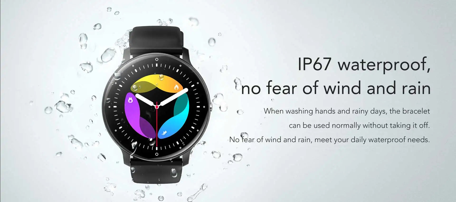 OLEVS 8201 Watch — IP67, Fitness Tracking