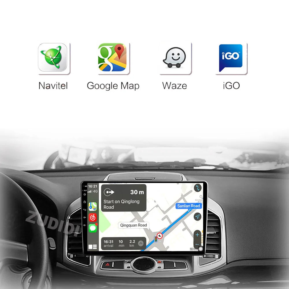 Chevrolet Captiva — Android 16, GPS, CarPlay