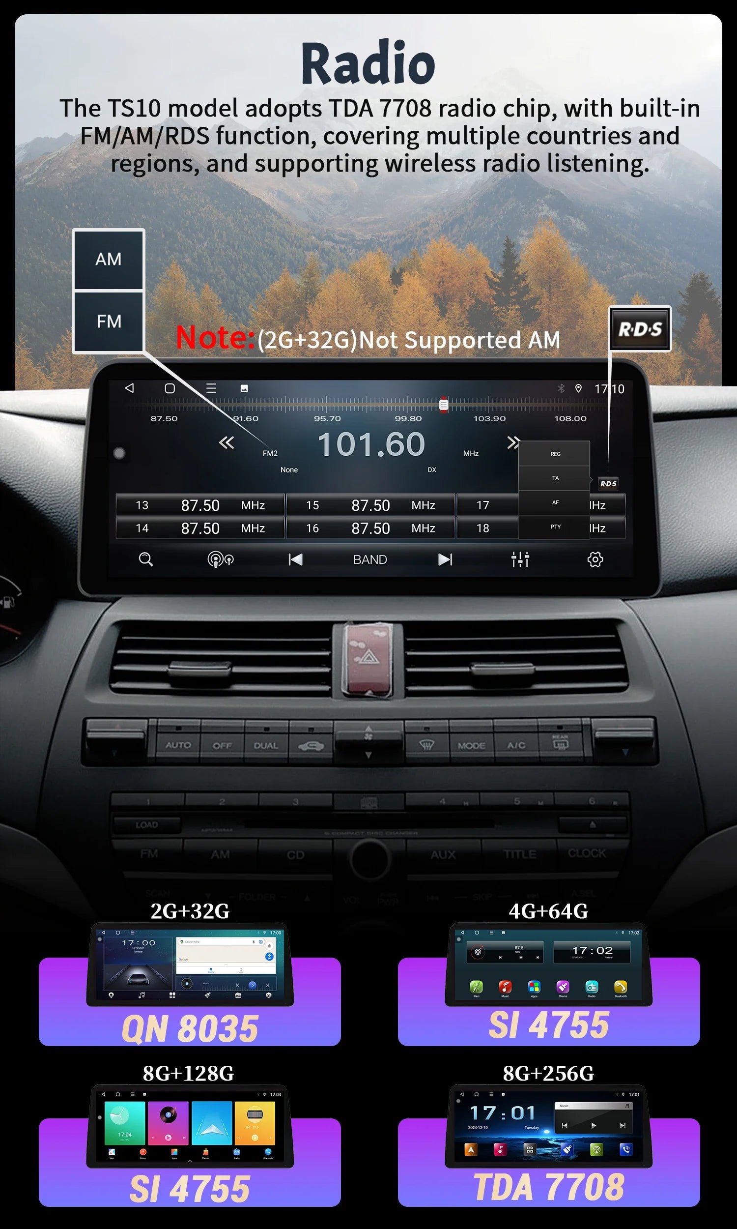 12.3" Android Radio — Honda Civic, CarPlay