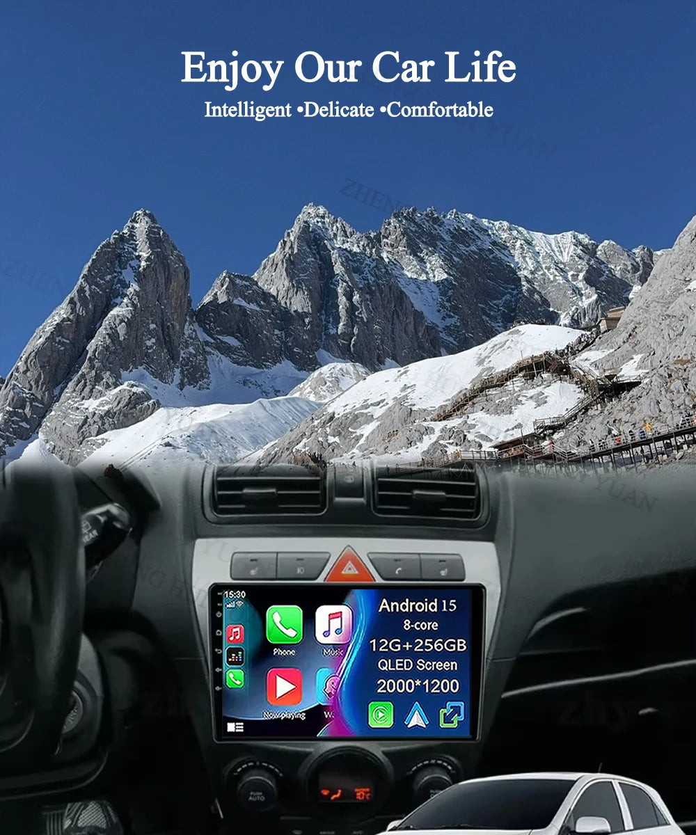 Kia Picanto Android 15 — 2K QLED, CarPlay, 4G