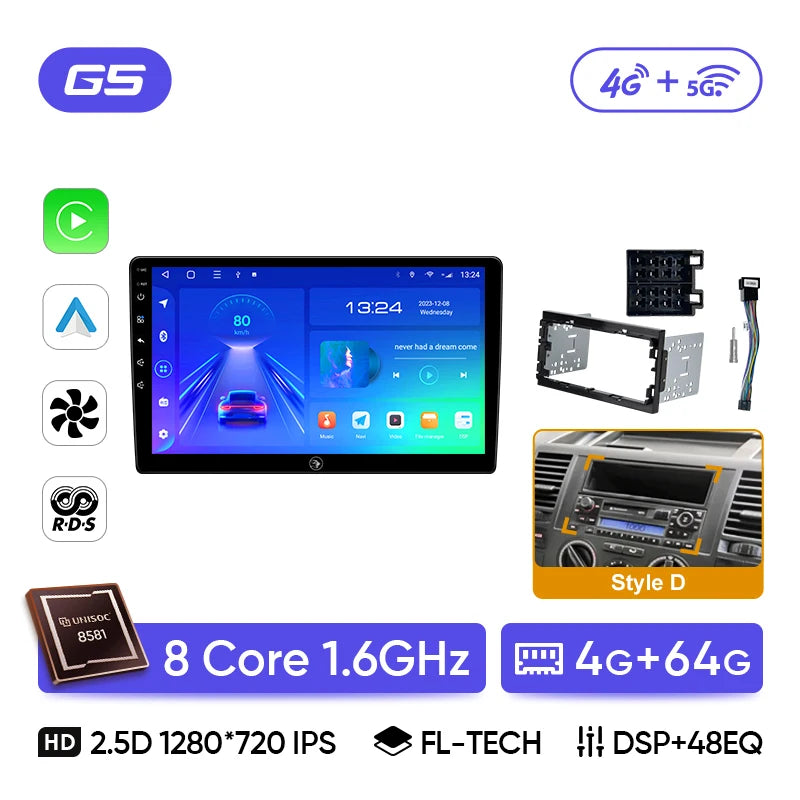 VW Amarok/T5 — Wireless CarPlay, HDMI, Android