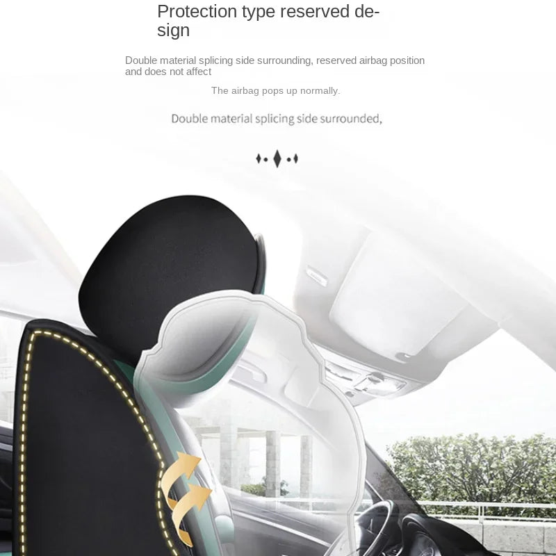 Universal Car Seat Cover for MG All Car Models ZS EV GT EHS RX5 MG4 MULAN MG5 MARVEL R MG6 Auto Accessories Interior