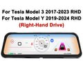 For Tesla Display 9.6 Inches New HUD For Model 3 2016-2023 & Model Y 2020-2024 Support Multiple Languages Carplay Android Auto