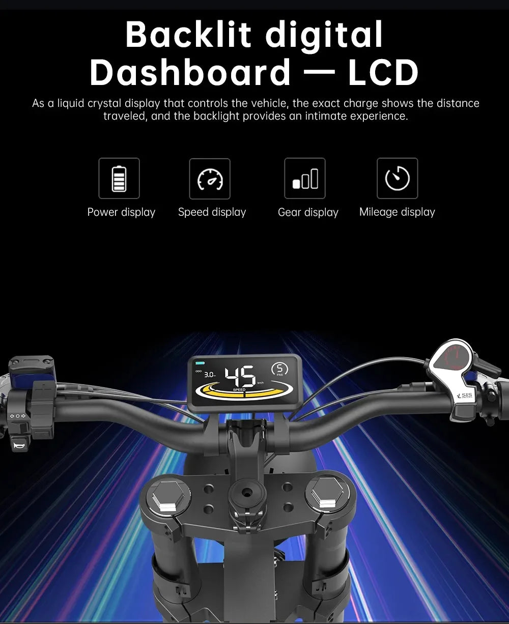 EKXBike X21 Readygo — 2000W, 48V35AH, Fat Tires