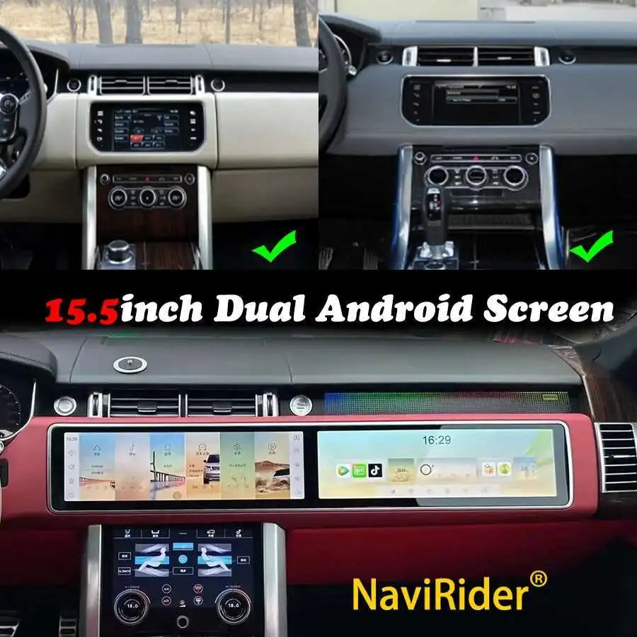 Range Rover L494 — Dual Screen, Android CarPlay