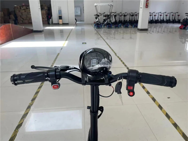 4 Wheel Mobility Scooters for 2 Peoples With Baby Seat 500W 36V 15.6AH  Adults 10 Inch Electric Scooter Dual Motor
