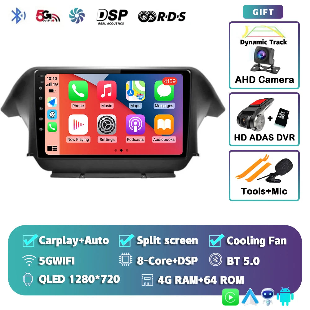 Honda Odyssey Android 15 — DSP, CarPlay, 4G
