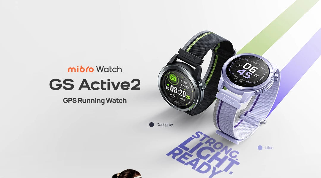Mibro GS Active2 — AMOLED, GPS, 150+ Sports