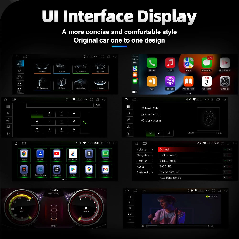 Audi A6/A7 Android 14 — 12.3", CarPlay, GPS