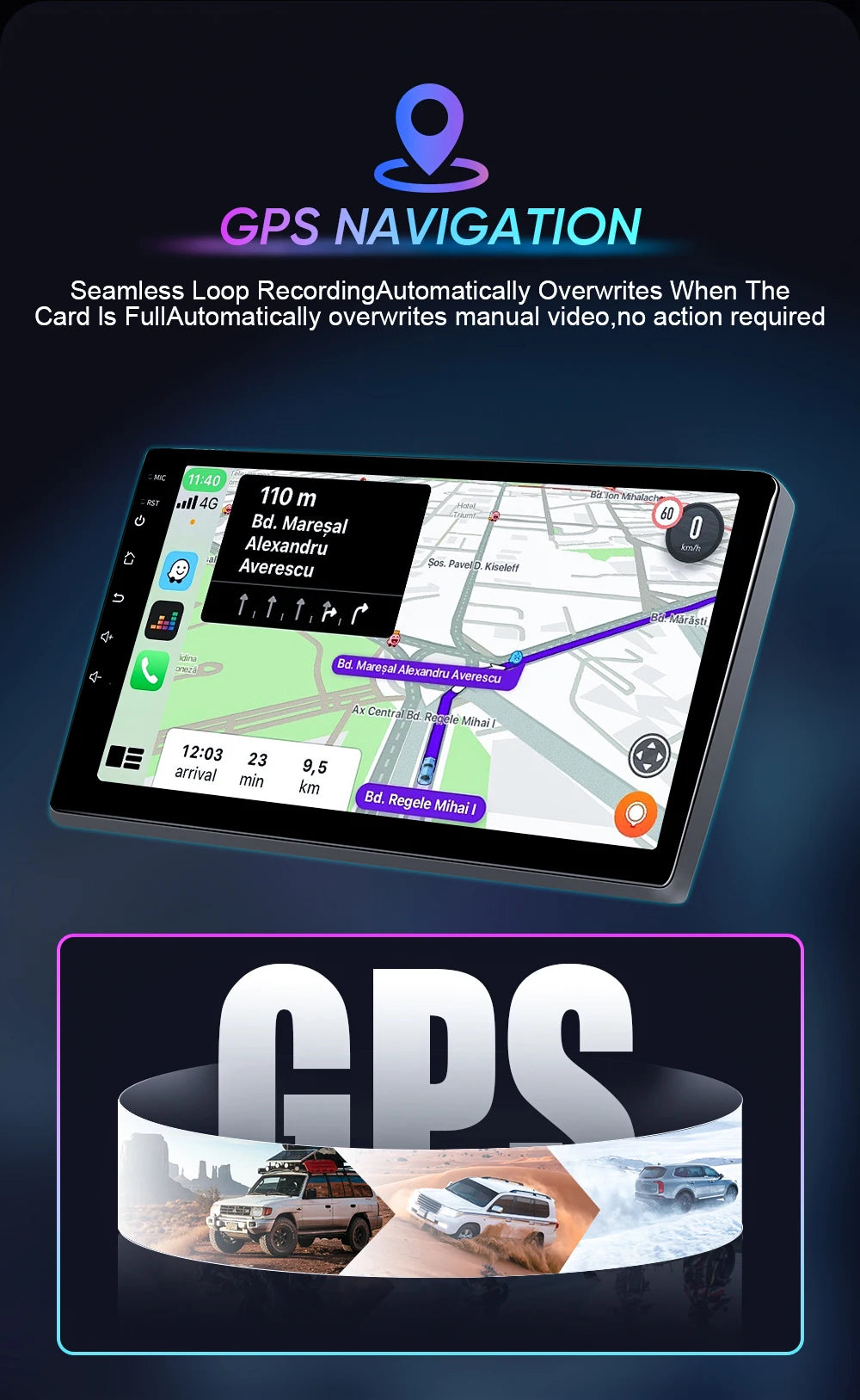 Peugeot 308 Car Radio — CarPlay, 5G WiFi