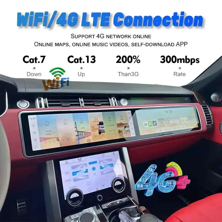 Range Rover L494 — Dual Screen, Android CarPlay