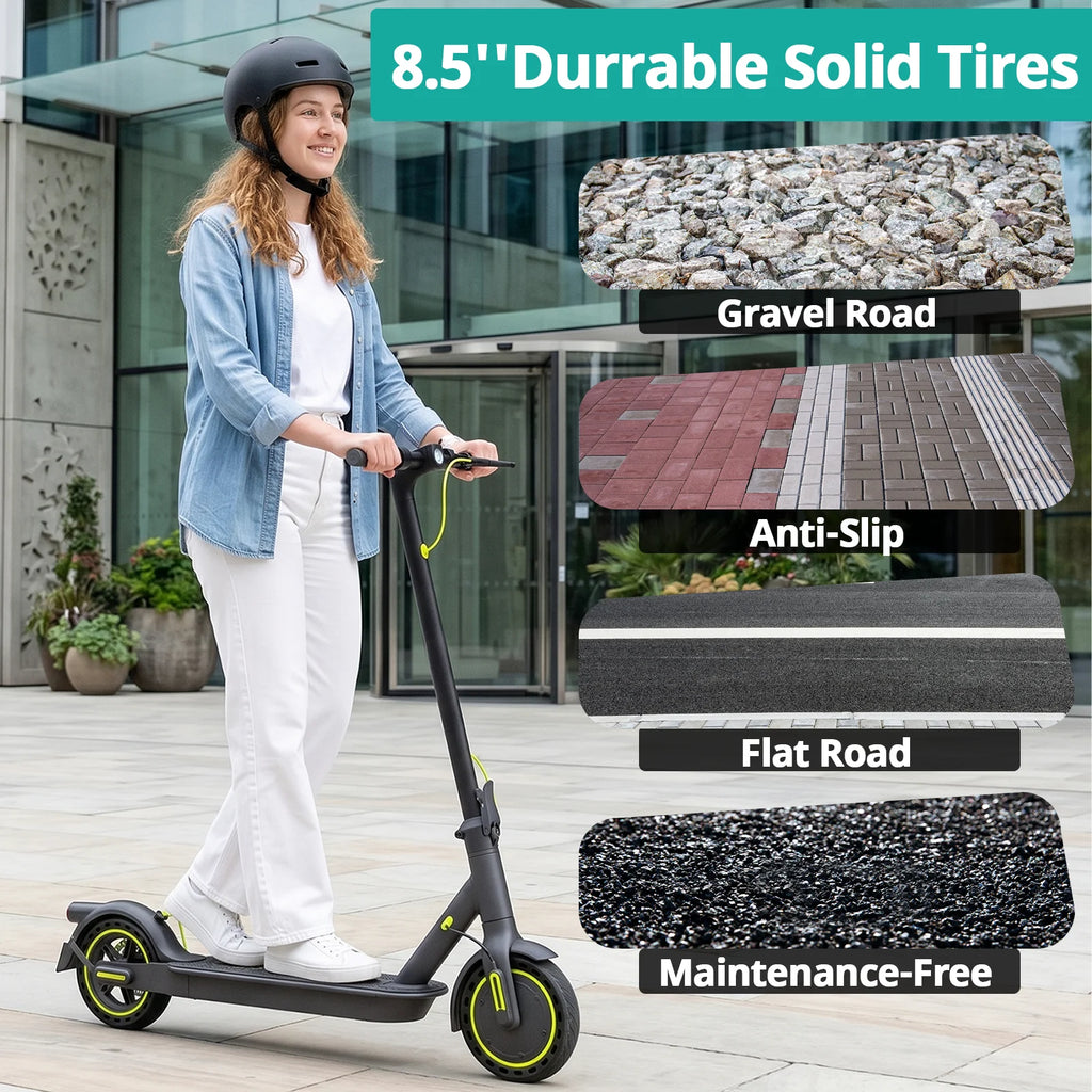 SEEMAR S1PRO Adult electric scooter, 36V 7.8AH, 350W (500W), 25-35KM, 8.5-inch tires Foldable e scooter with APP