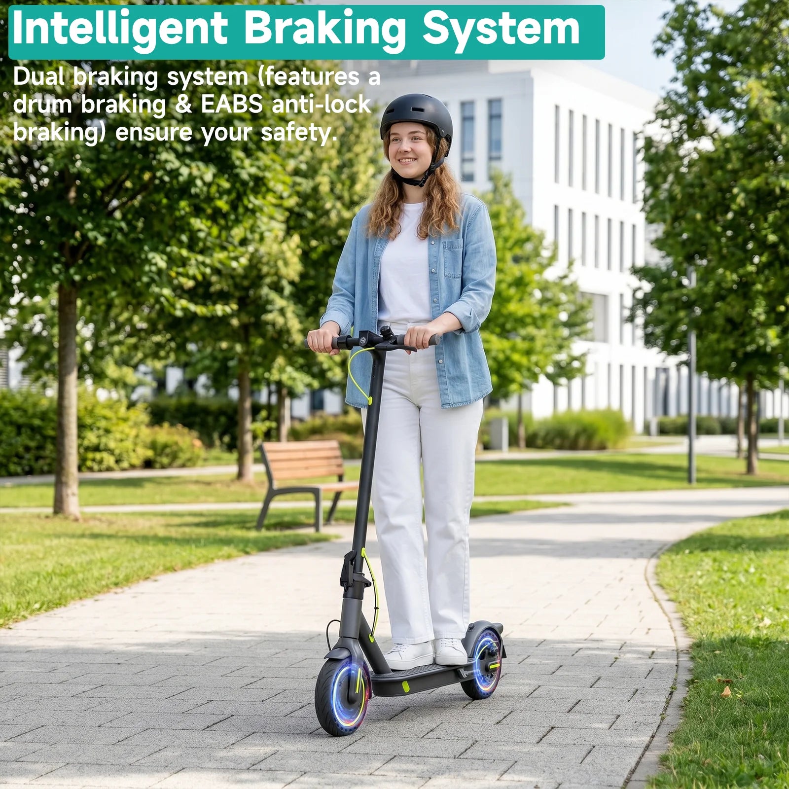 SEEMAR S1PRO Adult electric scooter, 36V 7.8AH, 350W (500W), 25-35KM, 8.5-inch tires Foldable e scooter with APP