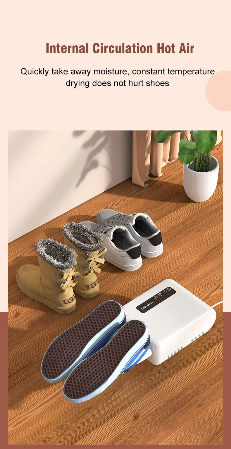 Shoe & Boot Dryer — Steriliser, Odour Eliminator