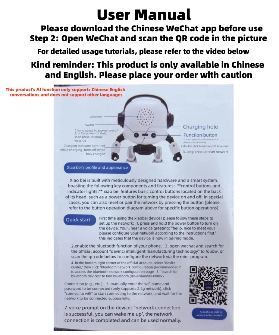 AI Simulation Robot Dog Intelligent Machine Dog Voice Command APP Control Programming Interactive Performs Acrobatics Robot Dog