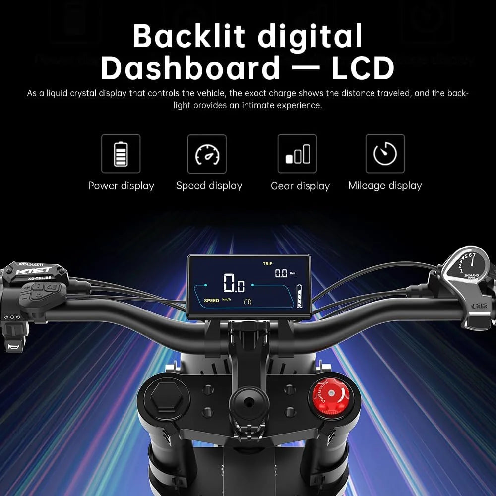 EKXBike X21 Readygo — 2000W, 48V35AH, Fat Tires